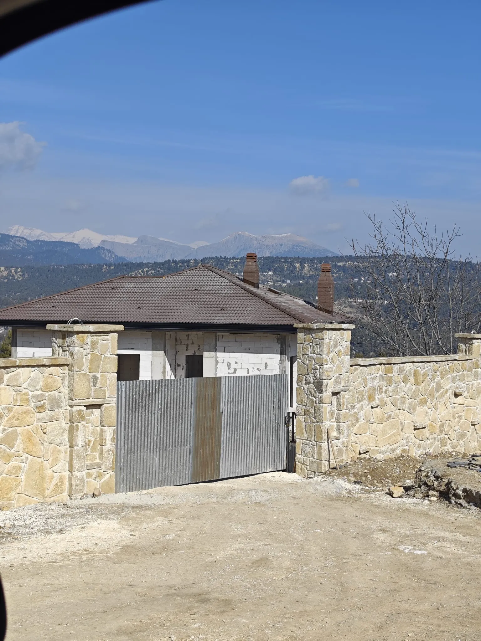 Ahsap Yayla Evi Teras
